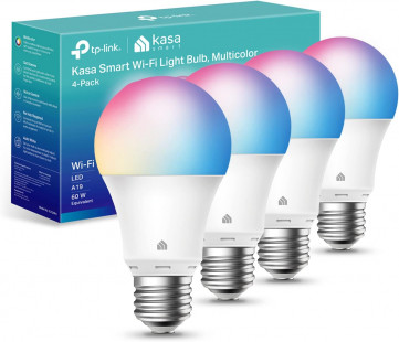 Kasa Smart Light Bulbs, Full Color Changing Dimmable Smart WiFi Bulbs Compatible with Alexa and Google Home