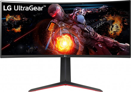 LG UltraGear QHD 34-Inch Curved Gaming Monitor 34GP63A-B