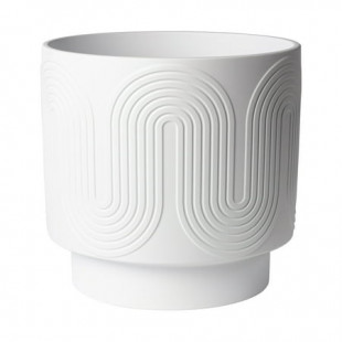 Better Homes and Gardens Amy Planter, White