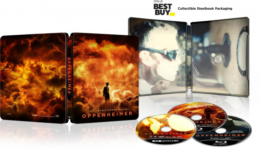 Oppenheimer [SteelBook] [4k Ultra HD Blu-ray/Blu-ray] [Only @ Best Buy]
