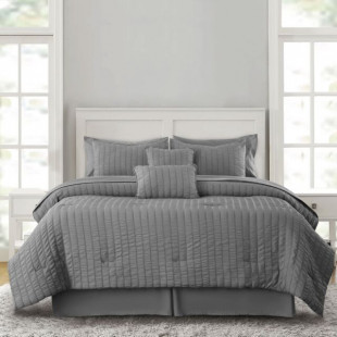10 Piece Comforter Set Bed in a Bag All Season Reversible Bedding Comforter Sets