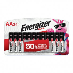 Energizer MAX AA Batteries (24 Pack), Double A Alkaline Batteries