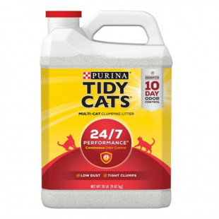 Purina Tidy Cats Clumping Cat Litter, 24/7 Performance Multi Cat Litter, 20 lb. Jug
