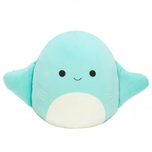 Squishmallows Original 14 inch Maggie the Teal Stingray with White Belly - Child's Ultra Soft Plush Toy