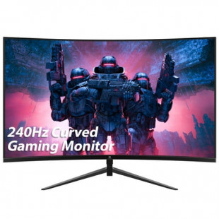 Z-EDGE UG27P 27-Inch Curved Gaming Monitor 240Hz 1ms Full HD 1920x1080 LED Monitor HDMI DP Port