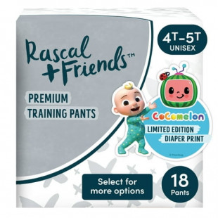 Rascal + Friends Training Pants Size 4T-5T 18 Count (Select for More Options)