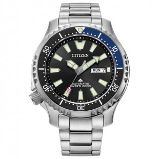 Citizen Promaster Dive Automatic Black Dial Calendar Men's Watch 44MM NY0159-57E
