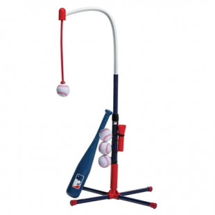 Franklin Sports Grow-with-Me Baseball Tee + Stand Set for Youth + Toddlers - 18" to 36" Adjustments