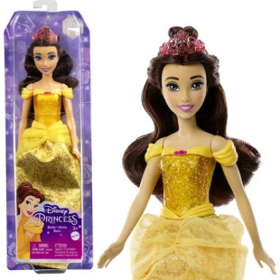 Disney Princess Belle Fashion Doll with Brown Hair, Brown Eyes & Tiara Accessory