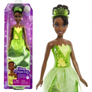 Disney Princess Tiana 11 inch Fashion Doll with Brown Hair, Brown Eyes & Tiara Accessory