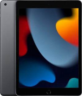 Apple - Geek Squad Certified Refurbished 10.2-Inch iPad with Wi-Fi - 64GB - Space Gray