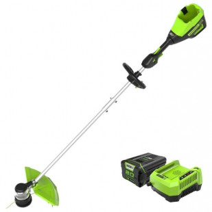 Greenworks Pro 80V 16 inch String Trimmer with 2Ah Battery and Charger (Renewed)