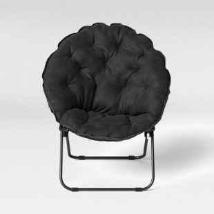 Dish Dorm Chair Black - Room Essentials™