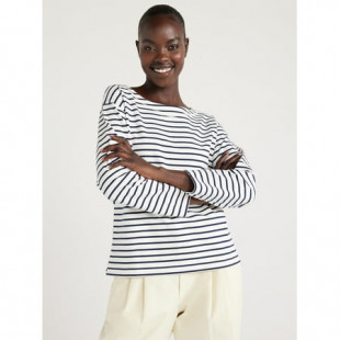 Free Assembly Women’s Boatneck Tee with Long Sleeves, Sizes XS-XXL