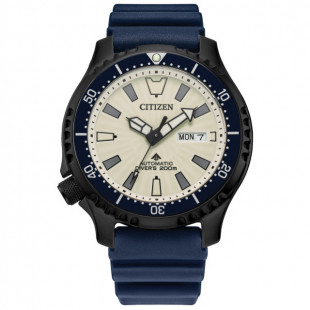 Citizen Men Automatic Promaster Dive Fugu Pufferfish Blue Watch 44MM NY0137-09A