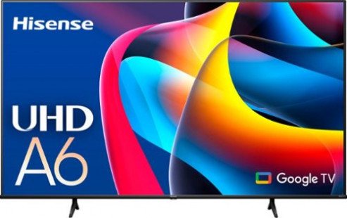 Hisense - 75" Class A6 Series LED 4K UHD Smart Google TV (2024)