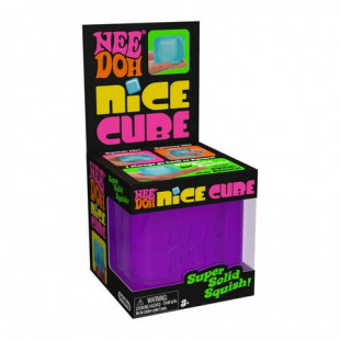 Nee Doh Nice Cube Squish Toy, Multiple Colors, Ages 3+