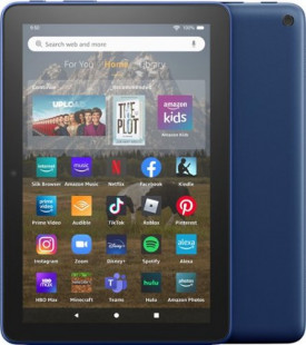 Amazon - Fire HD 8 (2022) 8" HD tablet with Wi-Fi 32 GB - Denim
