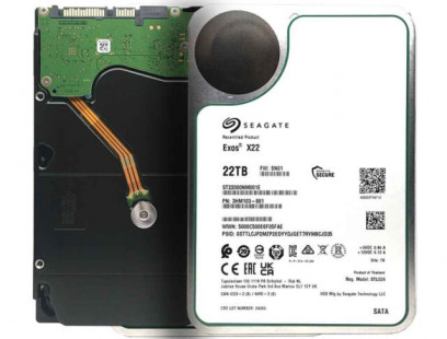 Seagate Exos X22 22TB SATA 6Gb/s 7200RPM 3.5" Enterprise HDD - ST22000NM001E