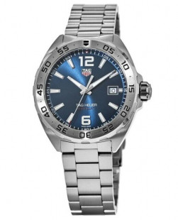 New Tag Heuer Formula 1 Quartz Blue Dial Stainless Men's Watch WAZ1118.BA0875