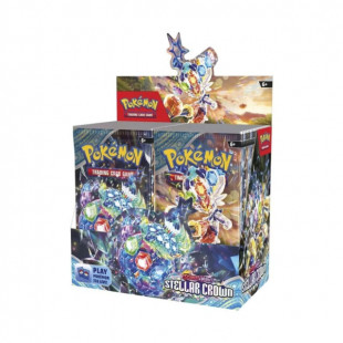 Pokemon Stellar Crown (SV07) Booster Case Brand New Factory Sealed