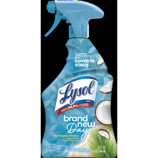 Lysol® All-Purpose Cleaner, Sanitizing and Disinfecting Spray, To Clean and Deodorize, Coconut & Sea Minerals Scent, 32oz