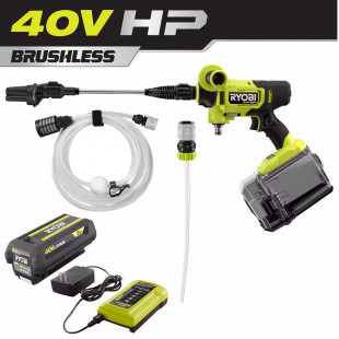 Ryobi 40V HP EZClean Cold Water Power Cleaner w/ Battery