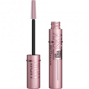 Maybelline Lash Sensational Sky High Washable Mascara Makeup, Volumizing, Lengthening, Defining, Curling, Multiplying, Buildable Formula, Blackest Black, 1 Count