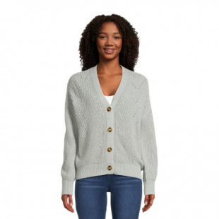 Time and Tru Women's Boyfriend Cardigan, Sizes XS-XXXL