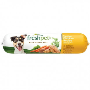 Freshpet Healthy & Natural Dog Food, Fresh Chicken Roll, 1lb