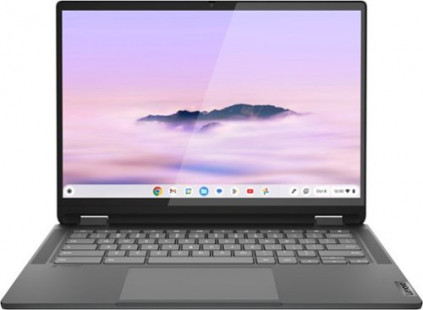 Lenovo - Flex 5i Chromebook Plus Laptop with Google AI - 14" 2K Touch - Intel i3-1315U - 8GB RAM - Intel UHD Graphics - 128GB SSD - Storm Grey