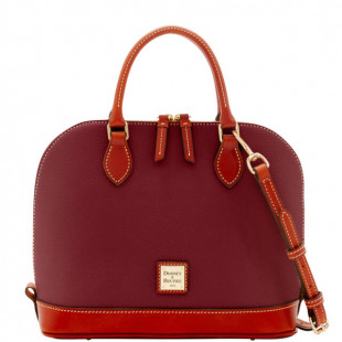 Dooney & Bourke Pebble Grain Zip Zip Satchel