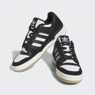 Forum Low Classic Shoes (Core Black / Cloud White / Cream White)