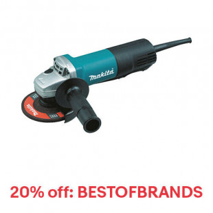 Makita 4-1/2" Paddle Switch AC/DC Angle Grinder 9557PB Certified Refurbished