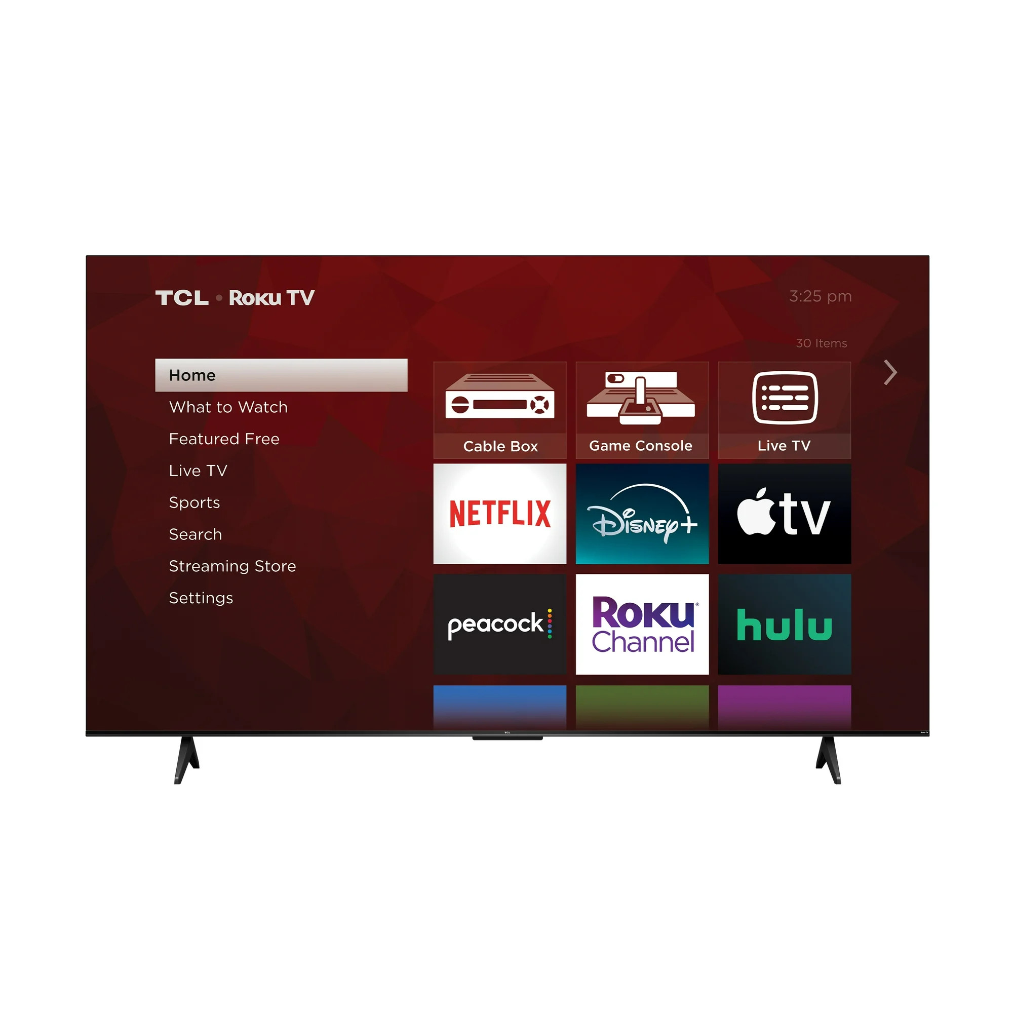 TCL 75" S4 4K UHD HDR LED Smart TV with Roku (2024 Model)