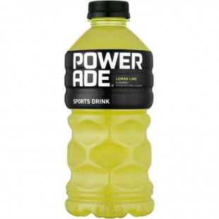 POWERADE Electrolyte Enhanced Lemon Lime Sport Drink, 28 fl oz, Bottle