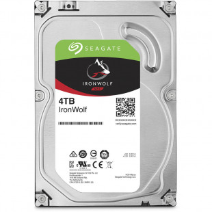 Seagate IronWolf SATA III 3.5" Internal NAS Hard Drive, 5400 RPM 4TB