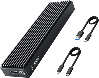 ORICO M.2 NVMe SSD Enclosure, USB 3.1 Gen 2 (10 Gbps) to NVMe PCIe M.2 SSD Case, Supports UASP, Compatible with 2230/2242/2260/2280 SSDs (Up to 4TB)