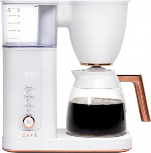 Café - Smart Drip 10-Cup Coffee Maker with WiFi - Matte White