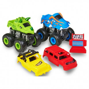 Kid Connection Monster Trucks Play Set, 7 Pieces, Toddler Toys